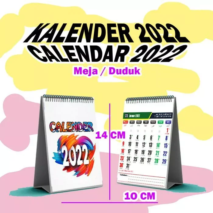 Detail Kalender Meja Custom Nomer 41