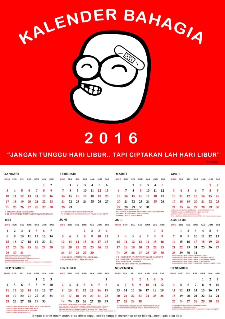 Detail Kalender Merah Semua Nomer 18