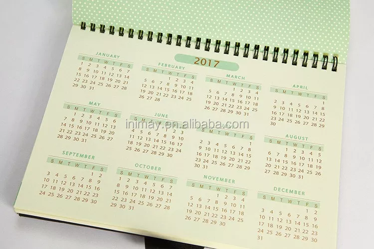 Detail Kalender Mingguan 2017 Nomer 56