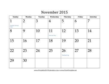 Detail Kalender November 2015 Nomer 10