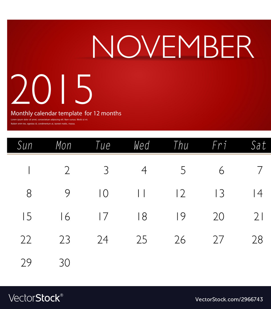 Detail Kalender November 2015 Nomer 39