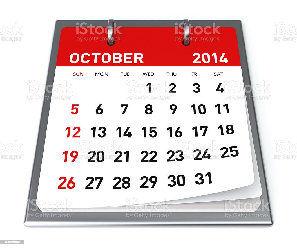 Detail Kalender Oktober 2014 Nomer 10