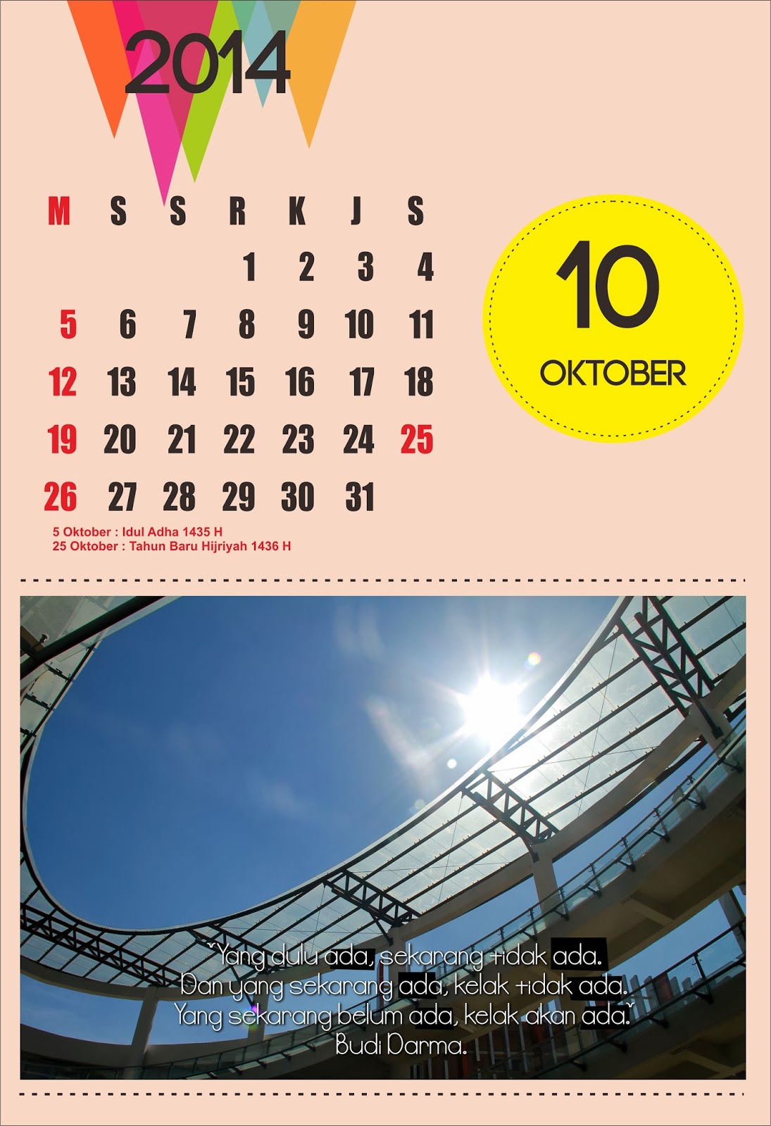 Detail Kalender Oktober 2014 Nomer 43