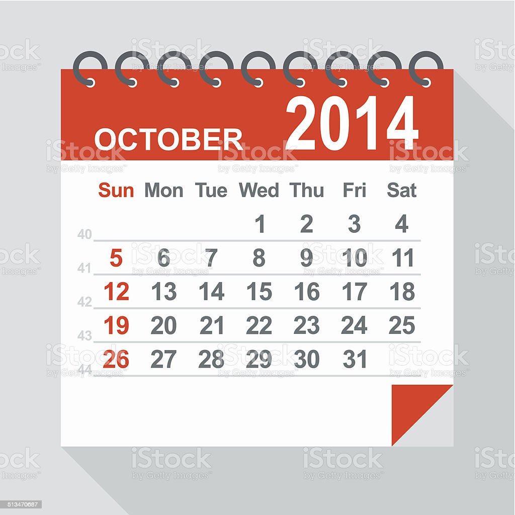 Detail Kalender Oktober 2014 Nomer 6