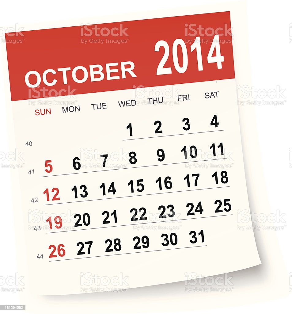 Detail Kalender Oktober 2014 Nomer 9