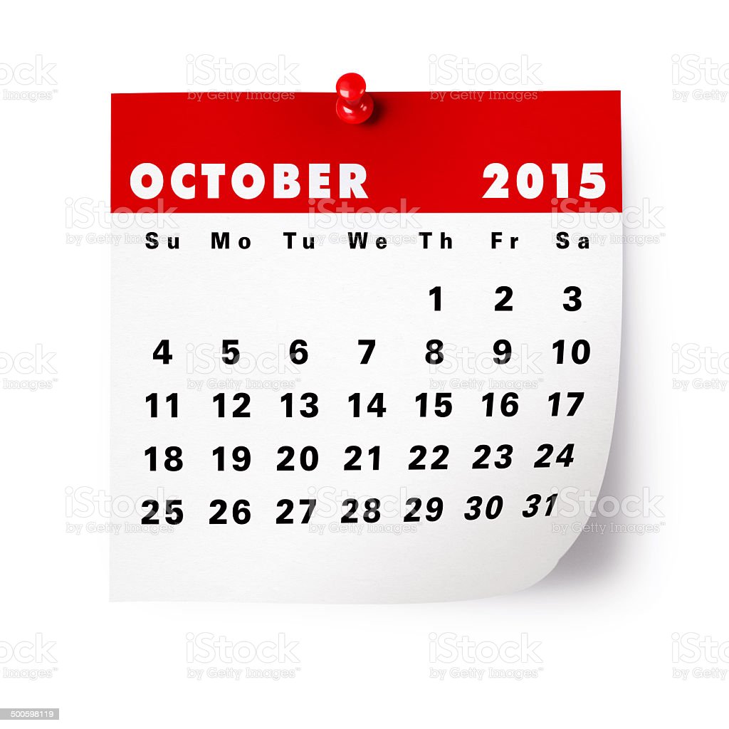 Kalender Oktober 2015 - KibrisPDR