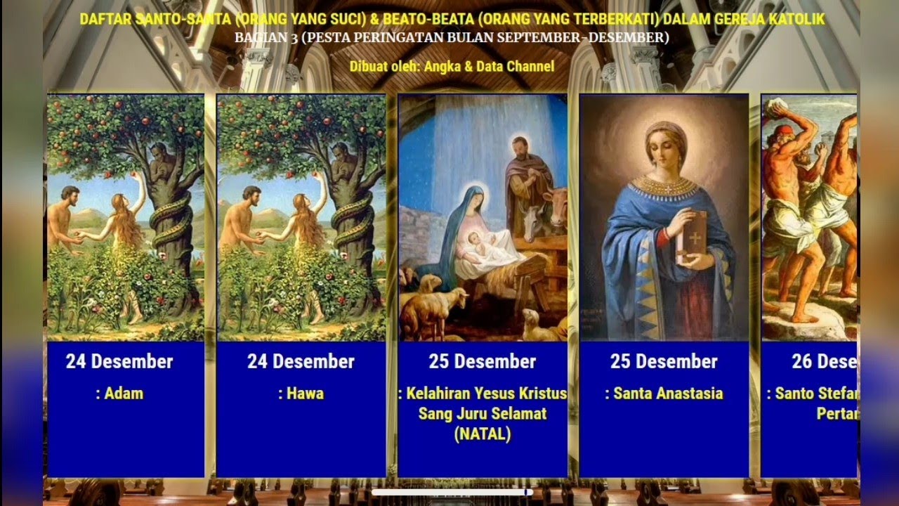 Detail Kalender Orang Kudus Katolik Nomer 43