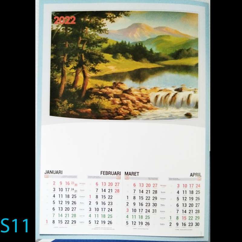 Detail Kalender Pemandangan 2019 Nomer 52