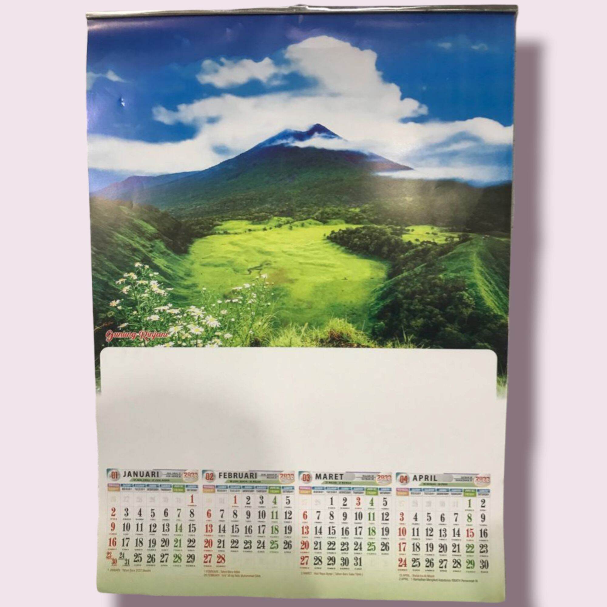 Detail Kalender Pemandangan 2019 Nomer 7