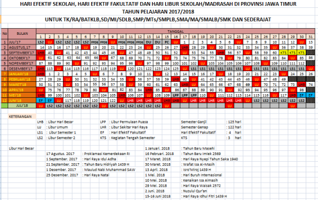 Detail Kalender Pendidikan Paud 2015 Nomer 14