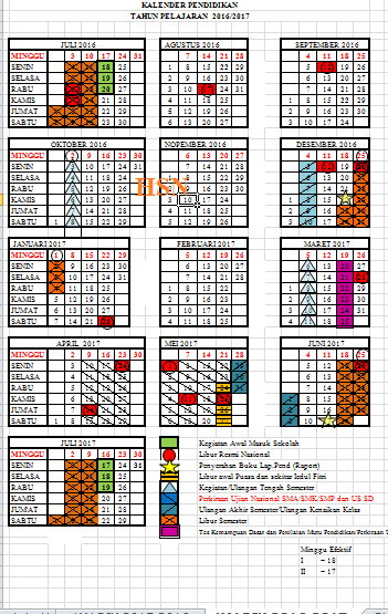 Detail Kalender Pendidikan Paud 2015 Nomer 20