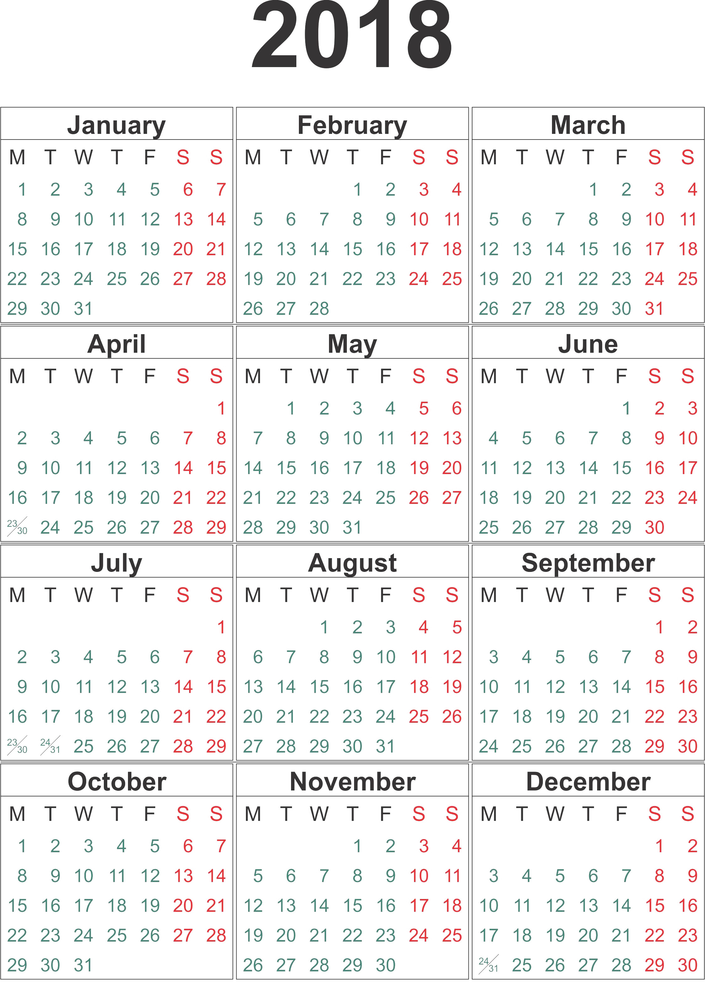 Detail Kalender Png 2018 Nomer 5