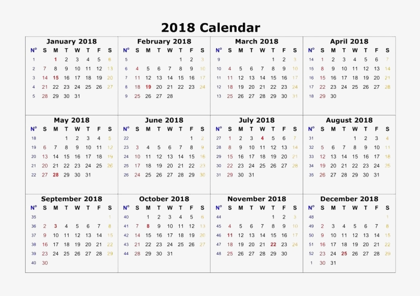 Detail Kalender Png 2018 Nomer 45