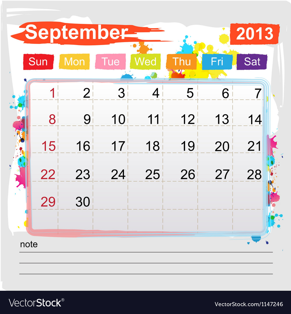 Detail Kalender September 2013 Nomer 5