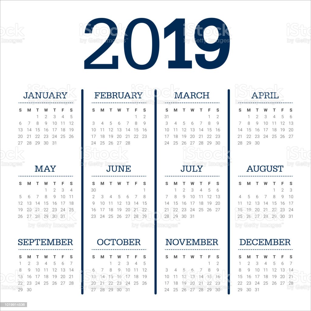 Detail Kalender Tahun 2019 Nomer 30