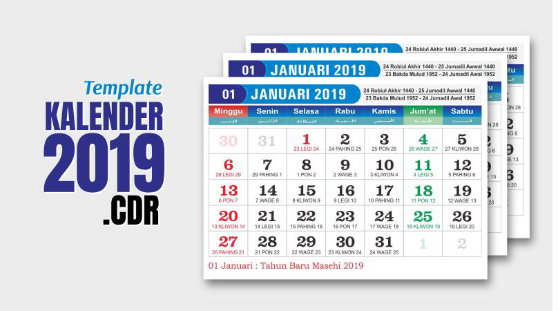 Detail Kalender Tahun 2019 Nomer 31