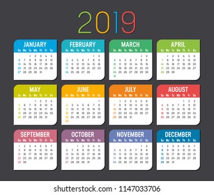 Detail Kalender Tahun 2019 Nomer 44