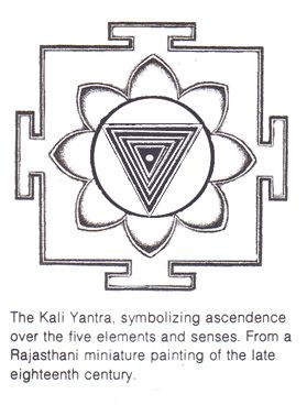 Detail Kali Mata Yantra Nomer 17