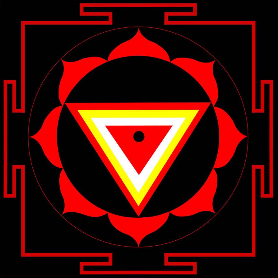 Detail Kali Mata Yantra Nomer 6