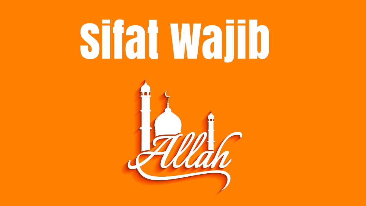 Detail Kaligrafi 20 Sifat Wajib Allah Nomer 20