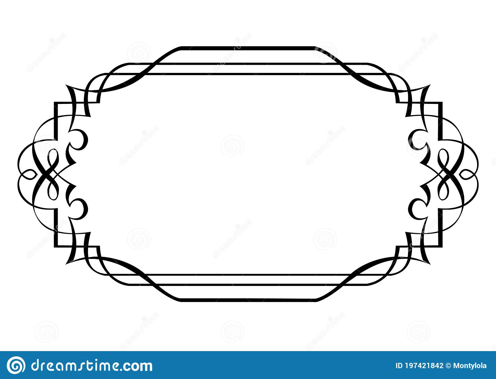 Detail Kaligrafi Border Nomer 31