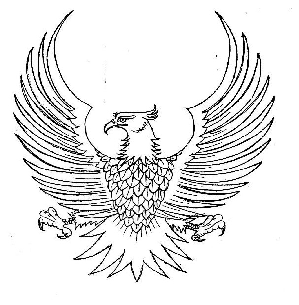 Detail Kaligrafi Burung Garuda Nomer 27