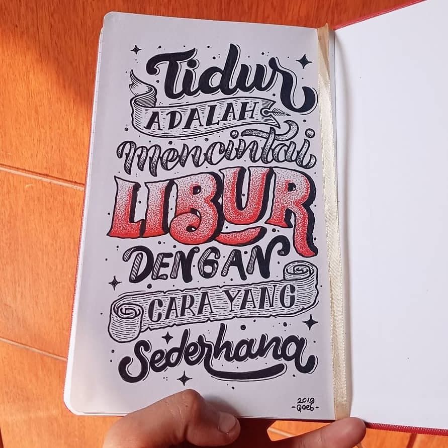 Detail Kaligrafi Kata Kata Nomer 30