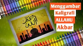 Detail Kaligrafi Menggunakan Krayon Nomer 31