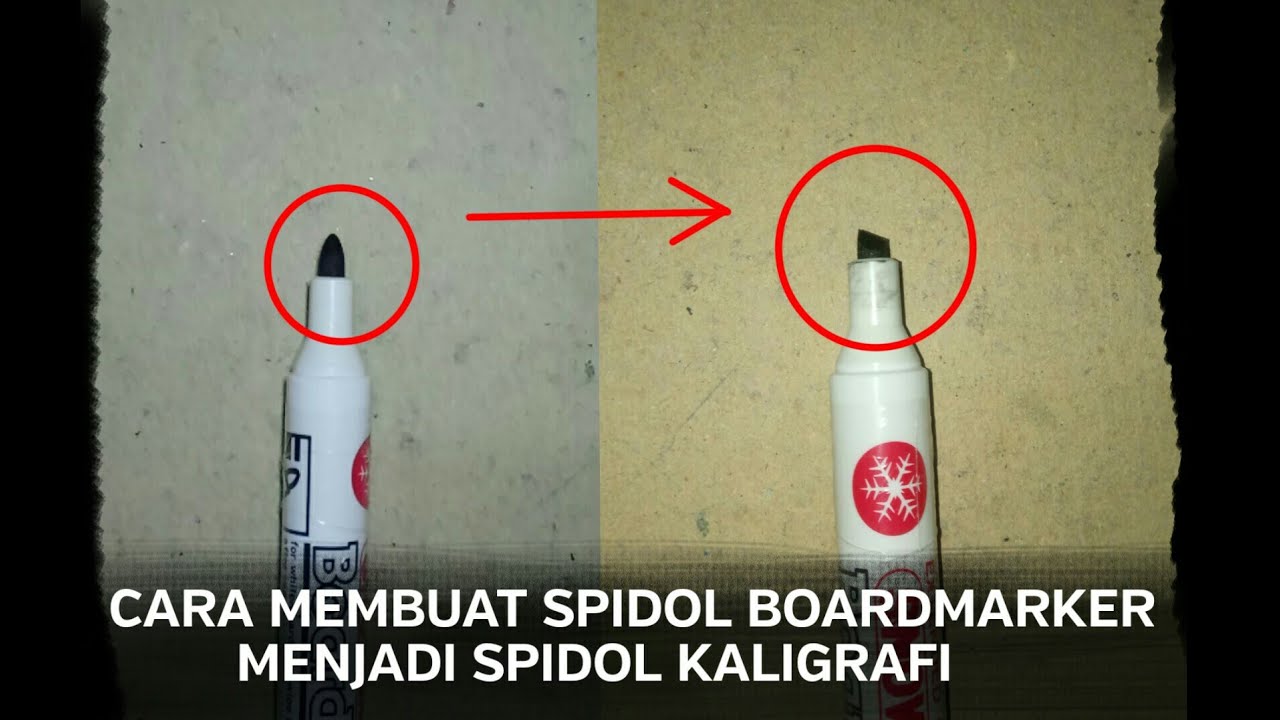 Detail Kaligrafi Pakai Spidol Nomer 29