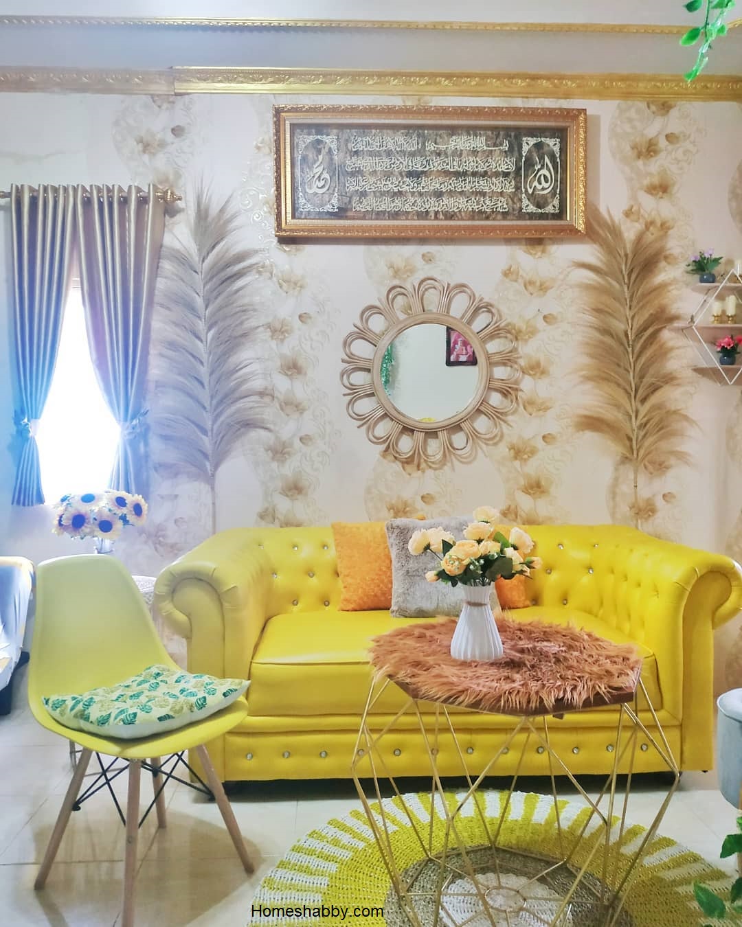 Detail Kaligrafi Ruang Tamu Nomer 46