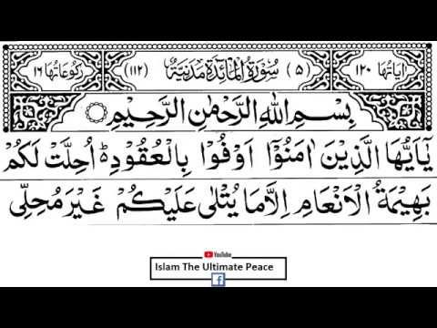 Detail Kaligrafi Surat Al Maidah Ayat 2 Nomer 34