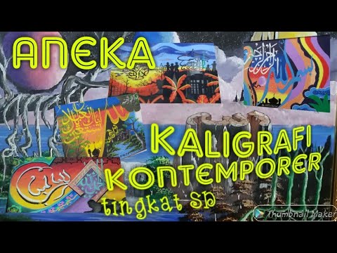 Detail Kaligrafi Untuk Anak Sd Nomer 44