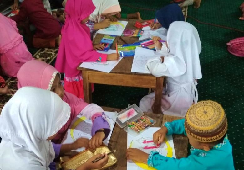 Detail Kaligrafi Untuk Lomba Mewarnai Nomer 28