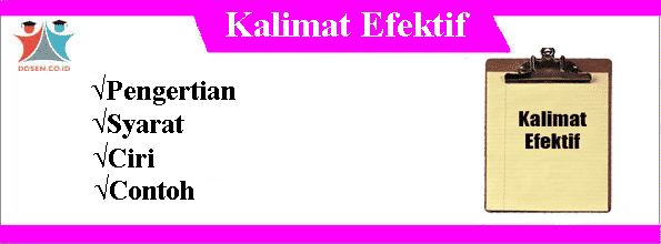 Detail Kalimat Efektif Contoh Nomer 45