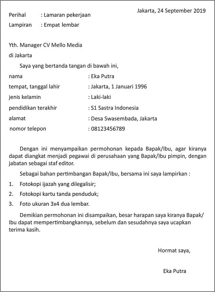 Detail Kalimat Penutup Surat Permohonan Nomer 16