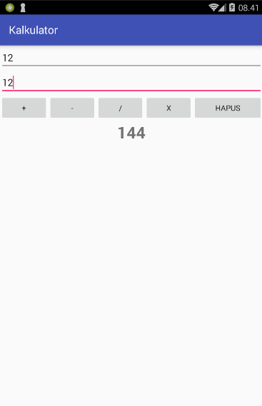 Detail Kalkulator Sederhana Android Studio Nomer 3
