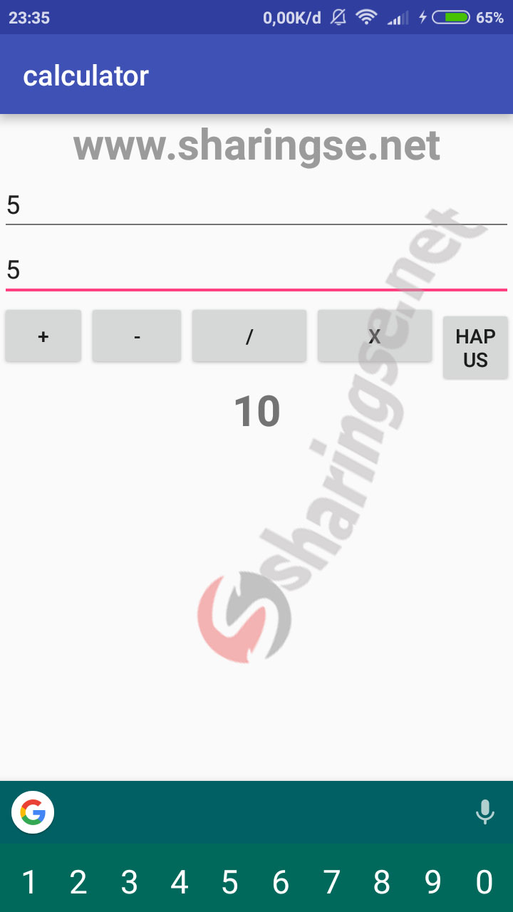 Detail Kalkulator Sederhana Android Studio Nomer 18