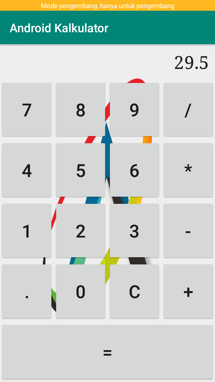Detail Kalkulator Sederhana Android Studio Nomer 20