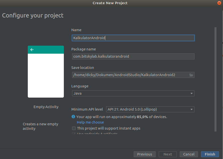 Detail Kalkulator Sederhana Android Studio Nomer 27