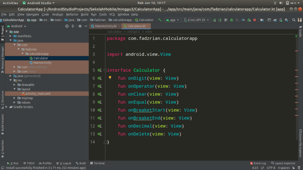 Detail Kalkulator Sederhana Android Studio Nomer 41