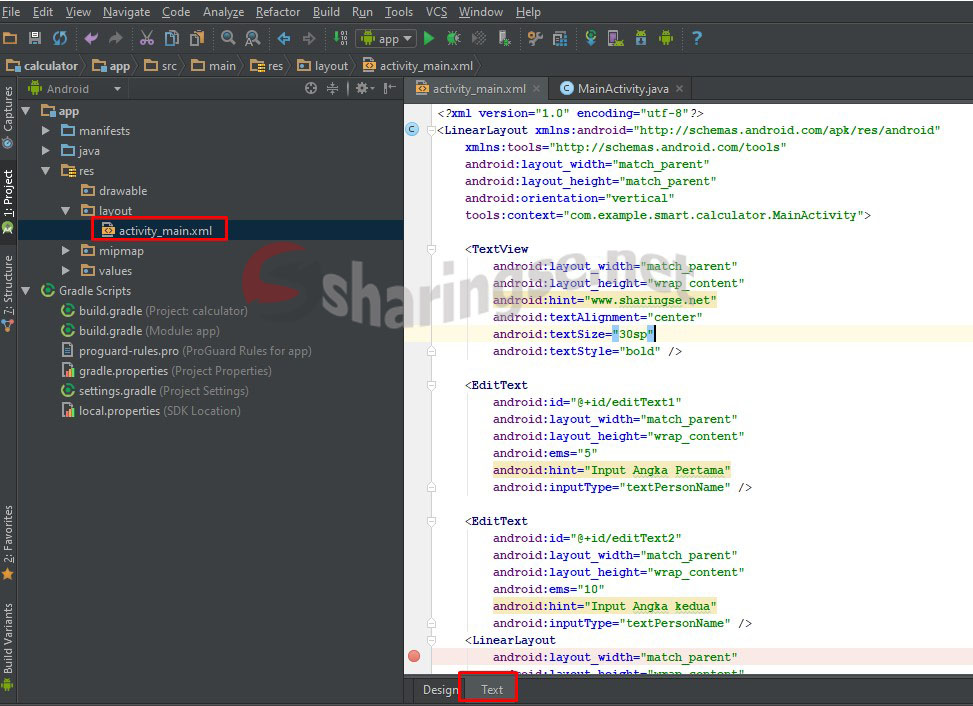 Detail Kalkulator Sederhana Android Studio Nomer 50