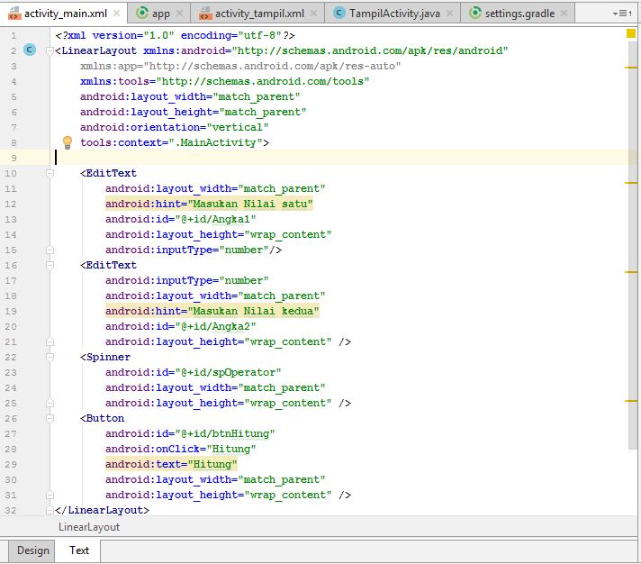 Detail Kalkulator Sederhana Android Studio Nomer 52