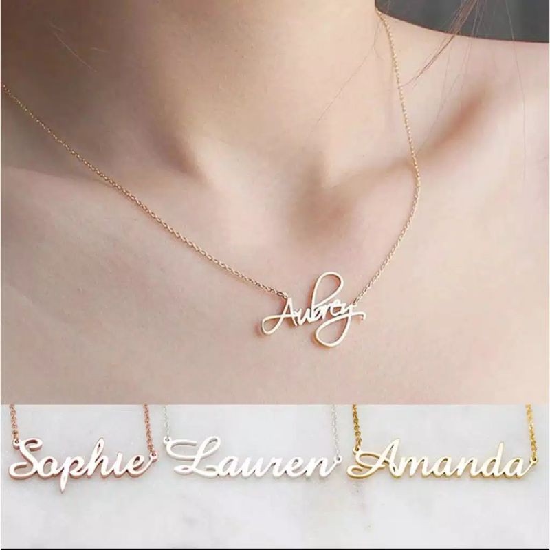 Kalung Custom Nama - KibrisPDR