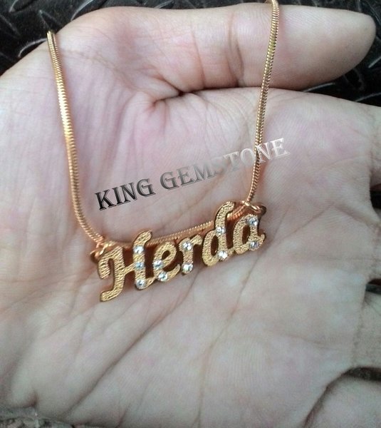 Detail Kalung Custom Nama Nomer 12