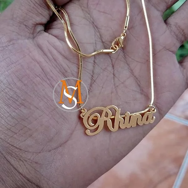 Detail Kalung Custom Nama Nomer 22