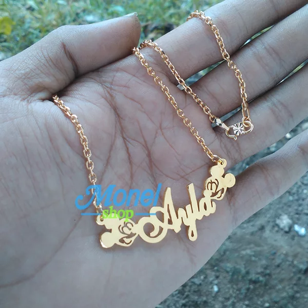 Detail Kalung Custom Nama Nomer 27