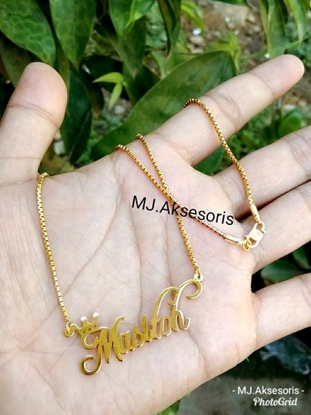 Detail Kalung Custom Nama Nomer 36