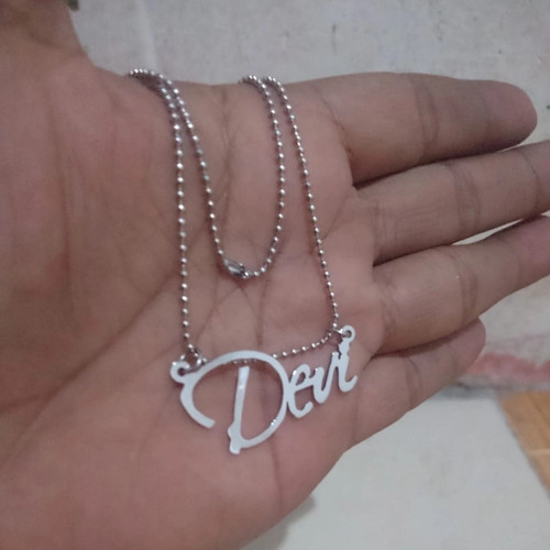 Detail Kalung Custom Nama Nomer 45