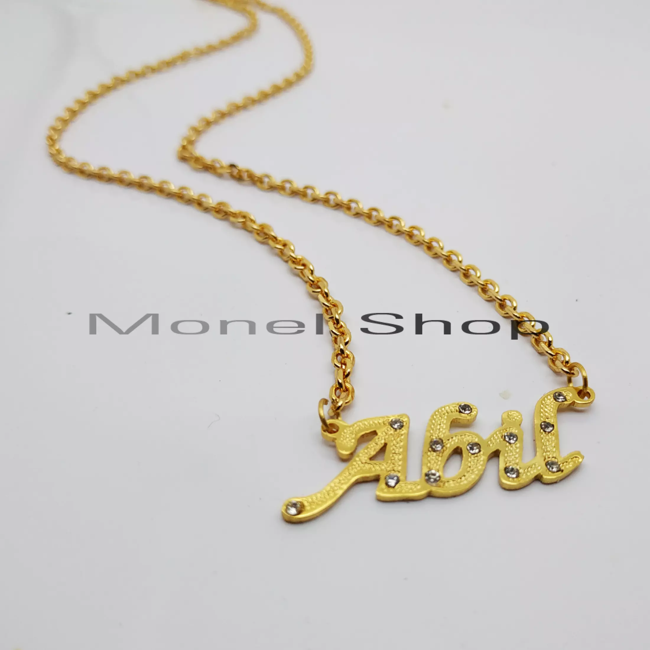 Detail Kalung Custom Nama Nomer 49