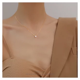 Detail Kalung Elegan Simple Nomer 13